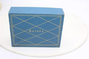 Vintage Bulova Fifth Avenue Watch Box Only Near Mint - Picture 1 of 3
