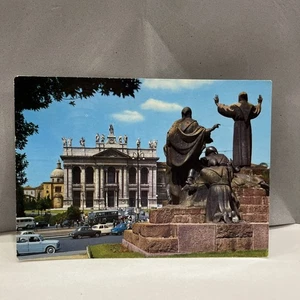 CARTOLINA COLORI COLLEZIONE ROMA BASILICA DI S. GIOVANNI IN LATERANO - Foto 1 di 2