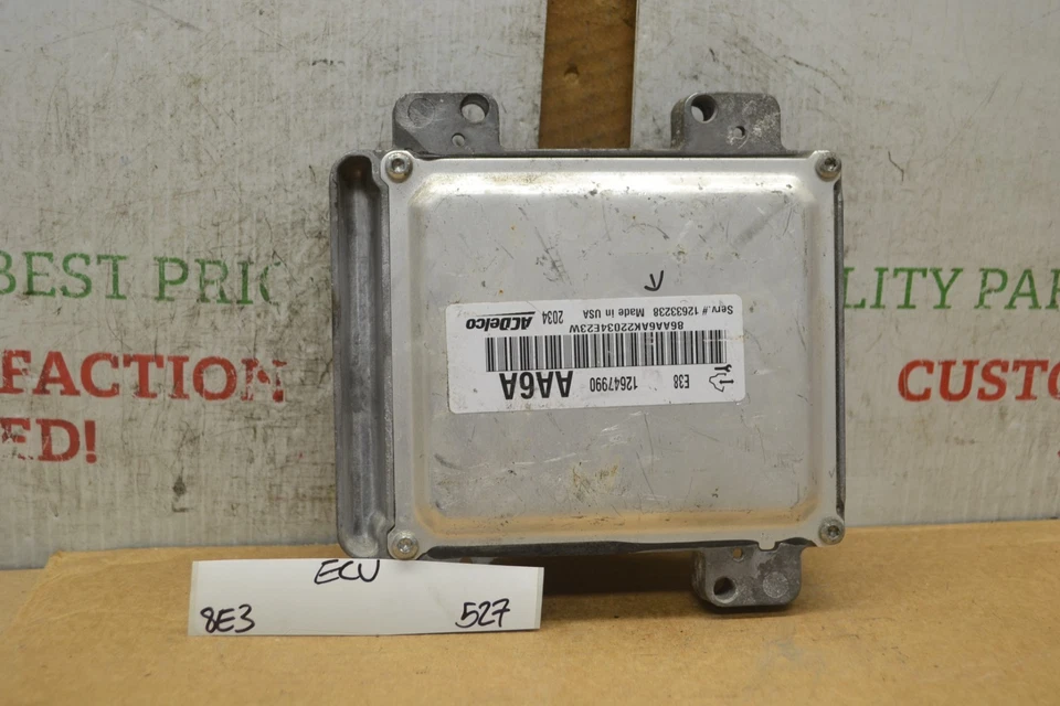 2010-11 Chevrolet Camaro Engine Computer Unit ECU 12633238 Module 527-8E3 - Image 1 of 4