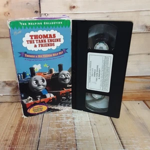 Thomas The Tank Engine Friends Help Out VHS Used George Carlin Narrator - Imagen 1 de 4