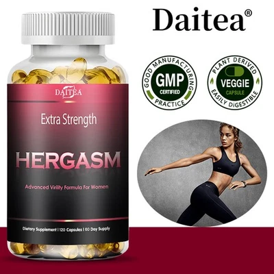 DAITEA Capsules d'œstrogène pour femmes - Performances sportives - Libido améliorée