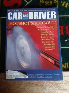 1987 March, Car and Driver Magazine, Hot-Shot Shoot-Out - Picture 1 of 7