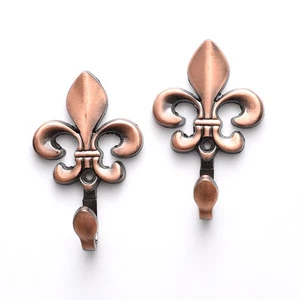 2xEuropean Alloy Curtain Wall Hook Simple Metal Curtain hook Accessories Tieback - Bild 1 von 5