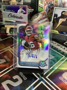 2021-22 Bowman University #BCPA-KB Kennedy Brooks Chrome Prospects Autographs - Bild 1 von 2