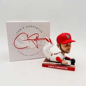 CHRIS CARPENTER BOBBLEHEAD sga cardinals NUEVO Serie Mundial 2011 deslizante 6/3/18 - Imagen 1 de 7