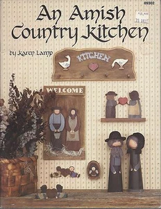 AN AMISH COUNTRY KITCHEN ~ KAREN LAMP painting - Picture 1 of 1