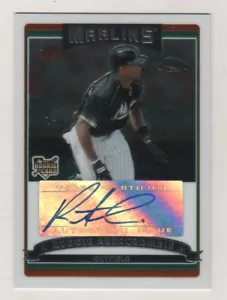2006 Topps Chrome #353 Reggie Abercrombie Florida Marlins BV$10 Auto Autograph - Picture 1 of 1