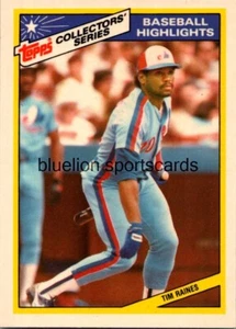 1987 Woolworth's Topps #11 Tim Raines - Picture 1 of 2