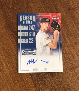 Mitchell Stone 2016 Contenders Season Ticket Auto 18U-MT USA Twins OSU Cowboys - Bild 1 von 2