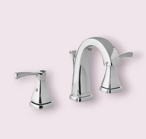 Glacier Bay Jaci 8 in. Widespread 2-Handle Bathroom Faucet in Chrome - Picture 1 of 5