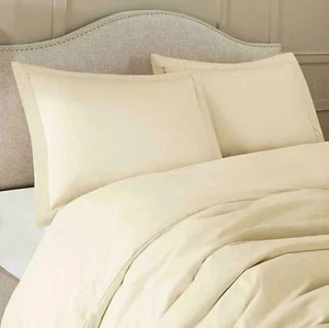 New Split King Bed - 2 Long Single Beds 5 Pce Sheet Set Egyptian Cotton 1000 TC - Picture 1 of 1