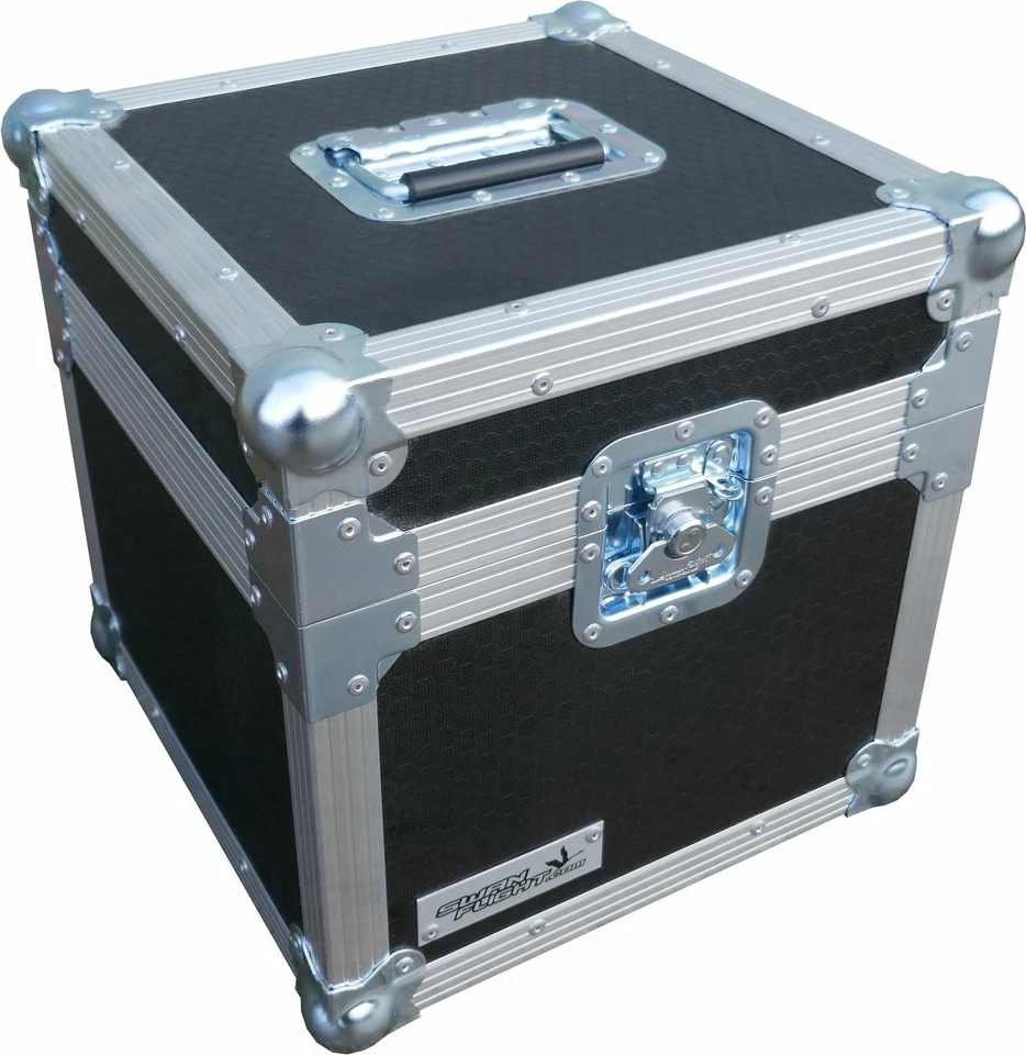 Flight Case Swan 12" Single LP 100 Vinyl Record Box (Hex) - Image 1 of 4