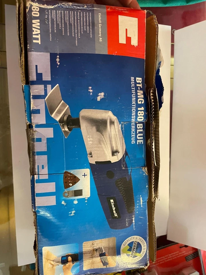 EINHELL Multifunktionswerkzeug BT – MG 180 Blue - Bild 1 von 2