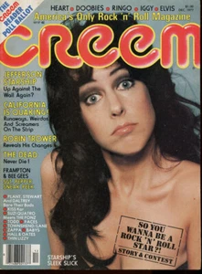 Grace Slick Jefferson Airplane Starship Grateful Dead Robin Trower Creem 1977#L4 - Picture 1 of 1
