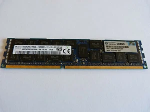 16GB Hynix HMT42GR7AFR4A-PB T8 AD 16GB DDR3 1600MHz PC3L-12800R ECC Server RAM - Afbeelding 1 van 2