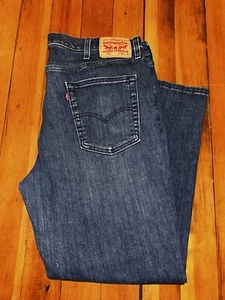 Jeans Levi's 541 uomo 38x30 vestibilità 38x28 blu lavaggio scuro denim dritto casual fit - Foto 1 di 12