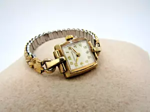 Vintage Rare Longines Cal 5LN Ladies Cocktail Watch 10K Case & JB Champion Band - Picture 1 of 17