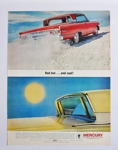 Large Car Ad - 1963 Mercury (advertisement print poster brochure) - Imagen 1 de 1