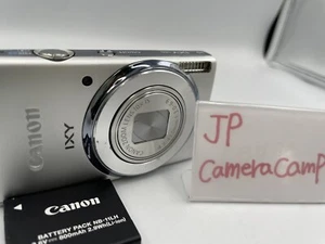 Exc Canon IXY 140 silver IXUS 155 PowerShot ELPH 150 IS Digital Camera 0487 - Picture 1 of 19