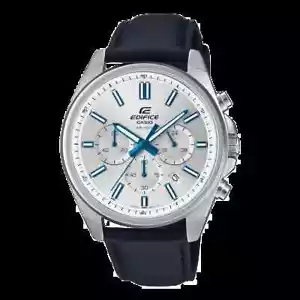 Casio Edifice EFV-650L-7A Quarz Mobile Link Edelstahl Leder - Bild 1 von 1