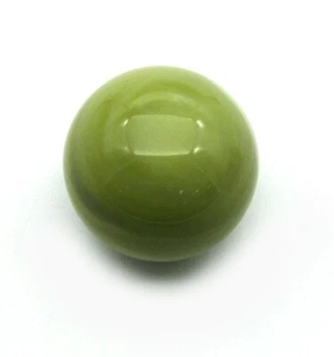 Kugel Serpentin gelbgrün opak 3 cm - Bild 1 von 2