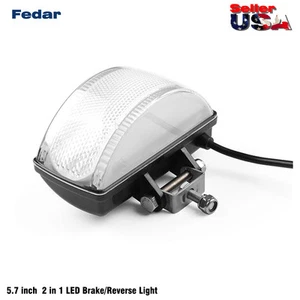 12W 5.7 inch LED Brake/Reverse Tail Lights Lamps Pair For Jeep Wranler SUV Truck - Foto 1 di 4