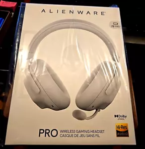 Auriculares inalámbricos para juegos Alienware Pro - Luz lunar - Nuevos en caja y sellados - Imagen 1 de 9