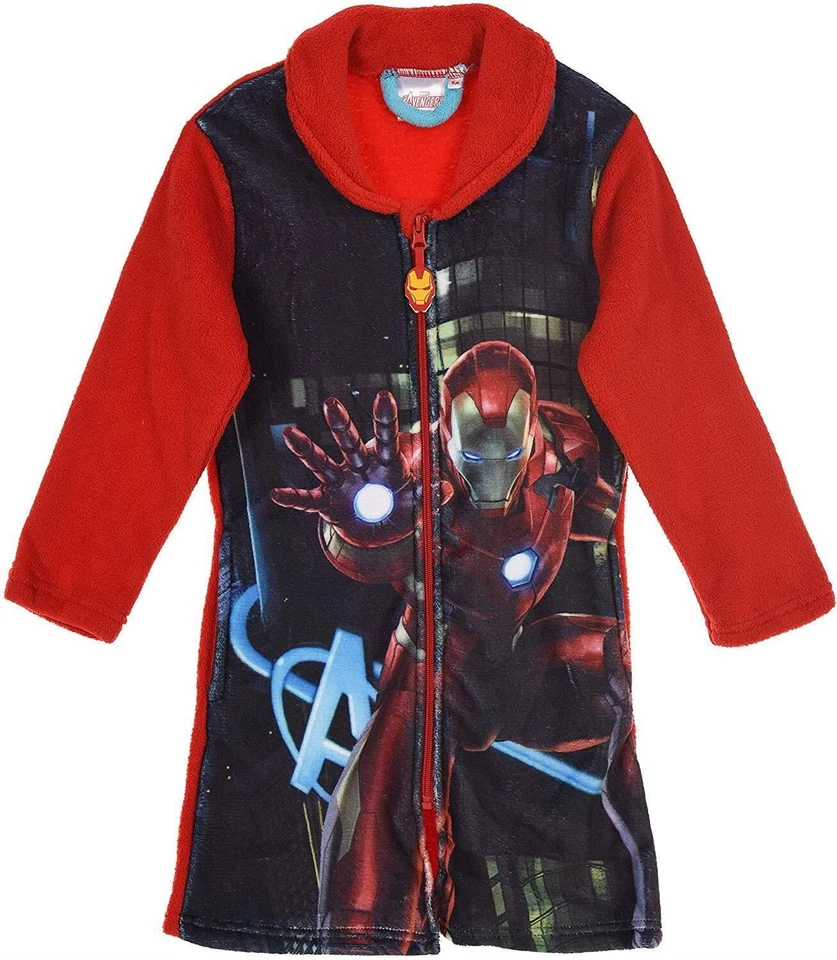 Vestido Marvel Avengers masculino lã coral vermelho 4 anos - Imagem 1 de 1