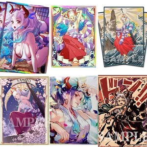 60pcs Trading Card ONE PIECE Yamato OPCG Card Sleeve 67X92mm Standard Size - Picture 1 of 20