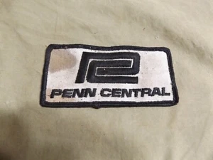 Vintage PENN CENTRAL Railroad Patch Used - Picture 1 of 2