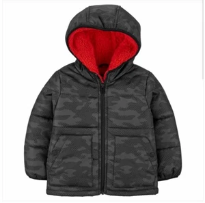 Carters Camo Puffer Jacket - 4T - Picture 1 of 2