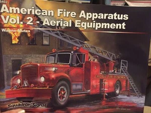 Squadron Signal Publications 6402 American Fire Apparatus Vol.2 Aerial Equip New - Picture 1 of 3
