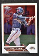 2023 Pro Debut Chrome Base #PDC-93 Aeverson Arteaga - San Jose Giants