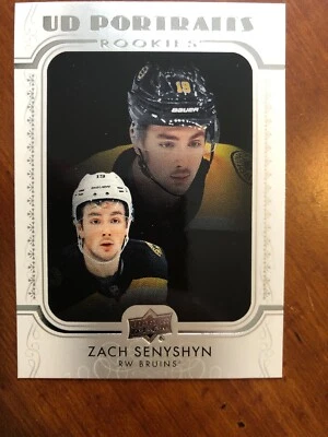 2019-20 UD Series Rookies Portraits P-44 Zach Senyshyn - Image 1 of 2