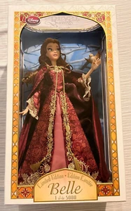 NUOVA bambola invernale Belle edizione limitata La bella e la bestia Disney Store 17" LE - Foto 1 di 6