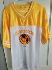 Maillot de football Club America Vintage FOOTBALL Maillot Homme Taille Large Brodé