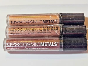 NYX Maquillaje Profesional METALES CÓSMICOS CREMA LABIAL Lápiz Labial Color Metálico Elección - Imagen 1 de 4