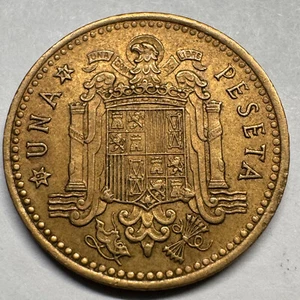 1971 Spain 1 Peseta - Beautiful Coin - #A-042 - Picture 1 of 2