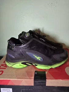 Reebok x MISBHV Daytona DMX Black Green Limited Edition Rare Pre Owned Sz. 13 - Picture 1 of 5
