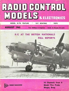 RADIO CONTROL MODELS AND ELECTRONIC – Vol 6 No 8 AUGUST 1965 - Bild 1 von 7