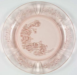 Federal Glass  Sharon Pink Salad Plate 1375270 - Picture 1 of 1