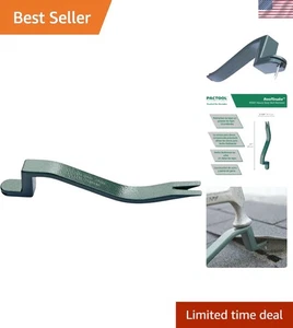 Barra de palanca de acero ligera para techos - Herramienta removedora de clavos de serpiente de techo - Paquete de 1 - Imagen 1 de 6