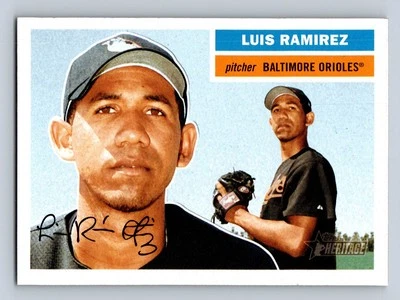 2005 Topps Heritage #370 Luis Ramirez Baltimore Orioles - NM/MT - Image 1 of 2