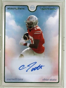 2025 Pulse Carnell Tate RC Auto /25 #AT-CT Ohio State - Picture 1 of 2