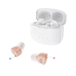 Invisible Hearing Aids, CIC Digital Rechargeable Hearing Aids for Seniors & A... - Picture 1 of 7