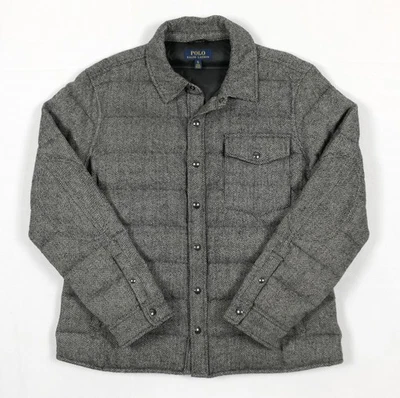 Jaqueta Polo Ralph Lauren Masculina de Lã Isolada XL Herringbone Tweed - Imagem 1 de 4