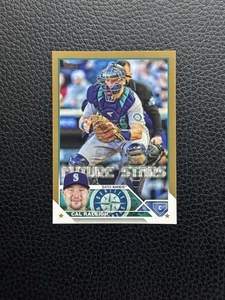 CAL RALEIGH 2023 Topps Serie 1 Future Stars DORADO PARALELO Marineros #/2023 - Imagen 1 de 2