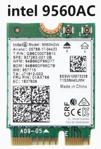 Intel 9560AC WIFI6 1733mbps Bluetooth 5.0 CNVIO2 - Afbeelding 1 van 1