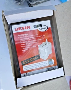 BEHA RP 200 ijaz Radioplugg Power Plug Energy Saver EU - Set of 8 - Picture 1 of 7