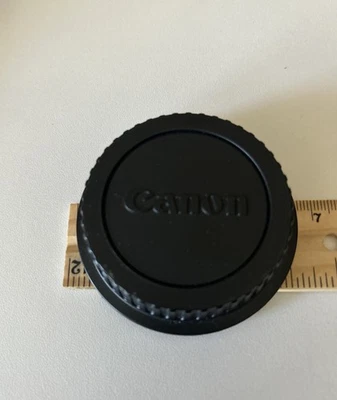 Genuine OEM Canon EOS Rear EF Lens Cap - New Three Units 58mm - Image 1 of 3